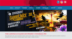 Desktop Screenshot of carodejnicenaladronce.cz